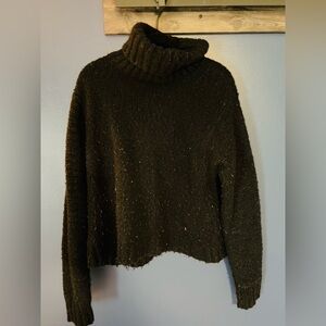 Cozy Black Turtleneck Sweater